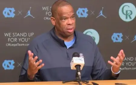 UNC Enters NCAA Tournament Without Caleb Wilson Against Rising VCU