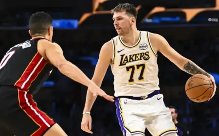 Miami Heat Challenge Luka Doncic, He Responds with 60-Point Performance