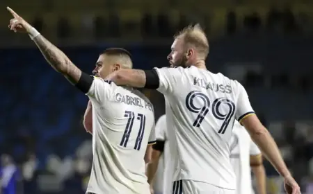 Gabriel Pec Leads Galaxy to CONCACAF Champions Cup Quarterfinals