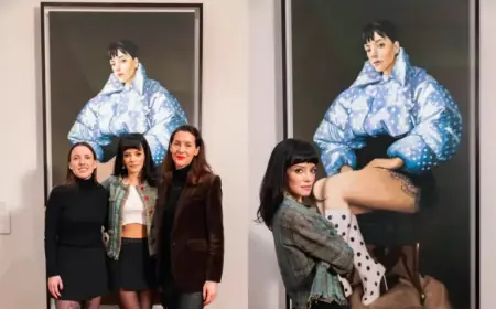 Lily Allen Reveals ‘West End Girl’ Painting at London’s National Portrait Gallery