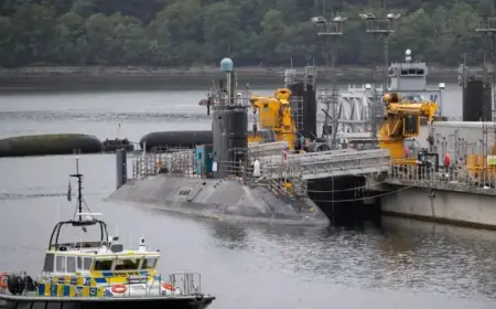 Couple Arrested Attempting Entry at Faslane Naval Base