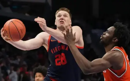 Thijs De Ridder Steers Virginia’s March Madness Journey After Overseas Success