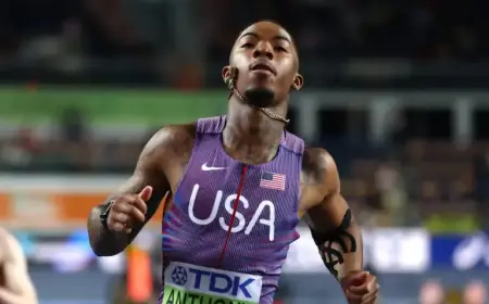 USA Sprint Star Jordan Anthony Injured at World Championships During Drug Test Mishap