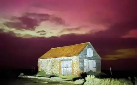 Tonight: Witness the Northern Lights Over Norfolk