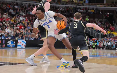 Stream UCF Knights vs. UCLA Bruins Live: 2026 March Madness on Sling TV