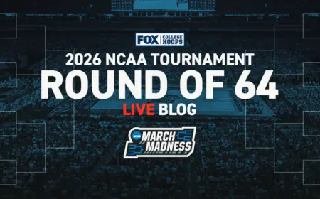 Villanova, Utah State Clash in 2026 NCAA Basketball Tournament Highlights