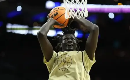 UCF Provides Injury Updates on Jamichael Stillwell and John Bol for March Madness