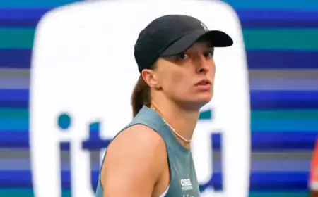 Iga Swiatek stunned in Miami Open opener; João Fonseca to face Carlos Alcaraz