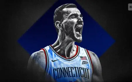 Alex Karaban Pursues Rare Achievement with UConn in March Madness Journey