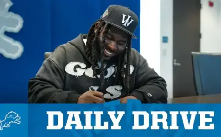 Lions Strengthen Defense by Re-signing Key Defensive Lineman