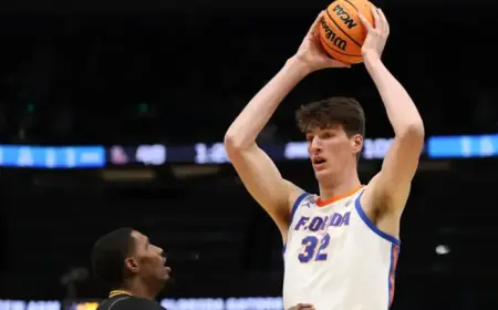Florida Center’s 7′ 9″ Impact Electrifies March Madness