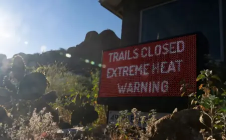 Southwest Heat Records in March Highlight Climate Change Impact