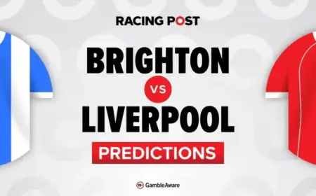 Brighton vs Liverpool: Predictions, Team News, Betting Tips & Bet Builder Odds