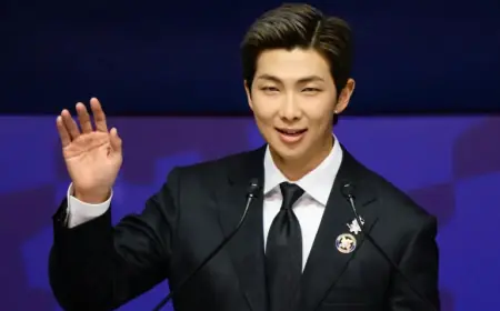 BTS’ RM Injured; Limited Movement Expected at Gwanghwamun Performance