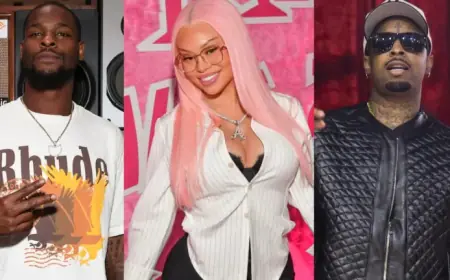 Le’Veon Bell Claims Latto Is Pregnant by Married Man Amid 21 Savage Rumors