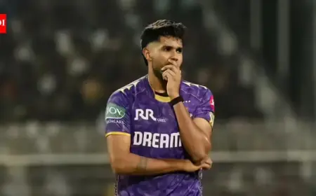 KKR Unveils Replacement Strategy for Injured Bowler Harshit Rana