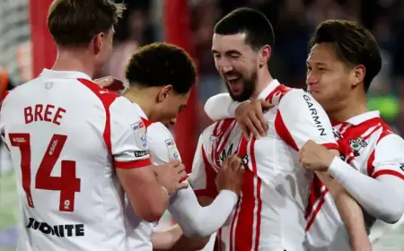 Finn Azaz Propels Southampton Above Wrexham, Securing Championship Play-Off Spot