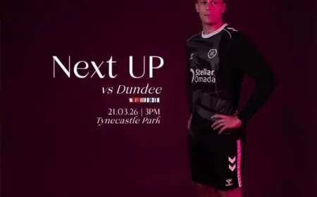 Dundee Matchday Details Released