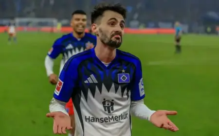 HSV Star Vieira Poised for Record in Dortmund Clash