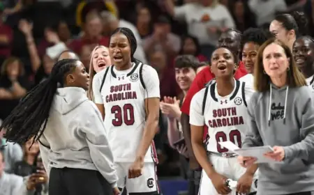 South Carolina Women Begin March Madness Against Southern