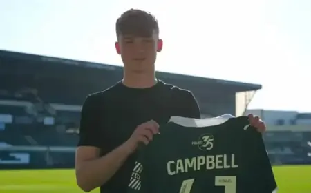 Seb Campbell Inks Debut Professional Contract