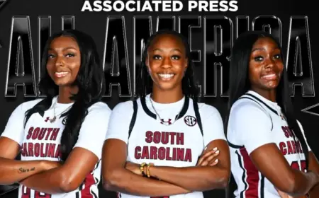 Gamecock Trio Earns Prestigious AP All-America Honors