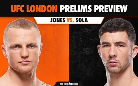 UFC London Prelims Preview: What to Expect