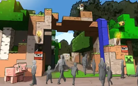 Minecraft-Themed World Debuts at Chessington in 2027: Key Details Uncovered