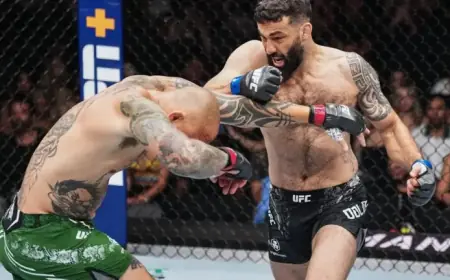 Roman Dolidze Targets Championship Path Facing Duncan at UFC Fight Night