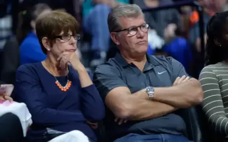 Geno Auriemma’s College Sweetheart Anchors UConn Women’s Basketball