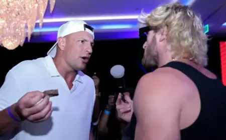 Logan Paul Challenges Tom Brady and Gronk in Viral Flag Football Video