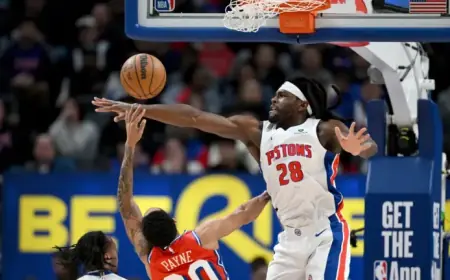 Pistons’ Isaiah Stewart Faces Re-evaluation in One Week for Calf Injury