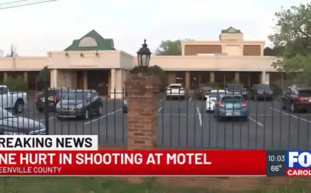 Deputies Investigate Shooting Victim Found Injured at Upstate Motel