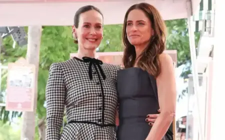 Sarah Paulson Commends Amanda Peet’s Impactful Cancer Essay