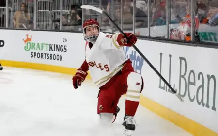 Rangers Secure Entry-Level Contract with Boston College Star Drew Fortescue