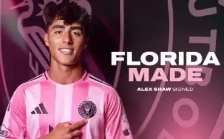 Inter Miami CF Signs Alexander Shaw as New Homegrown Talent