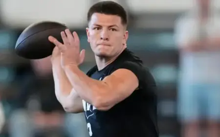 Diego Pavia Impresses NFL Scouts with Throws, 40-Yard Dash at Pro Day