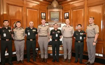 COAS General Dwivedi and US General Vowell Enhance Defense Partnership
