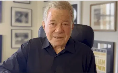 William Shatner Celebrates Birthday with Inspiring Environmental Video Message