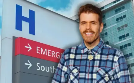 Perez Hilton Shares Hospital Bed Photos After Emergency Surgery