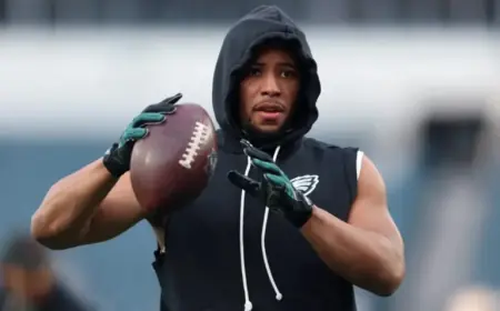 Saquon Barkley Outshines Logan Paul at Fanatics Flag Football Practice