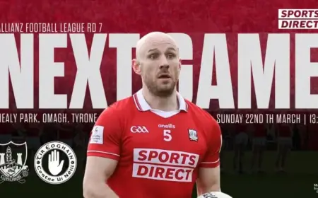 Tyrone vs Cork Football: Kickoff Time and Viewing Details