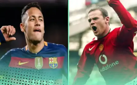 Neymar vs. Wayne Rooney: A Career Stats Comparison