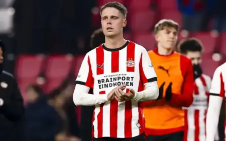 PSV Lineup: Veerman Benched, Til Returns Against Telstar