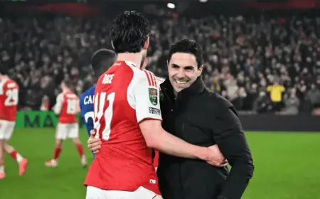 Mikel Arteta’s Insights in Carabao Cup Final Program