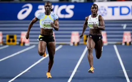 Italy Triumphs in 60-Meter Dash