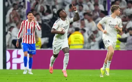 Real Madrid Triumphs 3-2 Over Atlético Despite Being a Man Down on Sky Sports