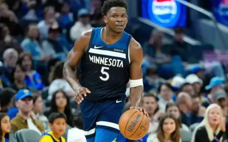 Anthony Edwards Sits Out Timberwolves vs. Celtics NBA Game Tonight on NBC