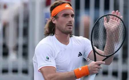 Tsitsipas Rediscovers Form at Miami Tournament