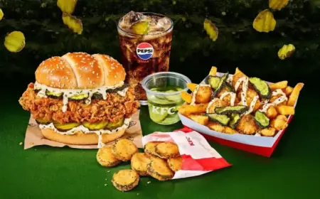 KFC Launches Pickle-Inspired Menu Featuring Pepsi